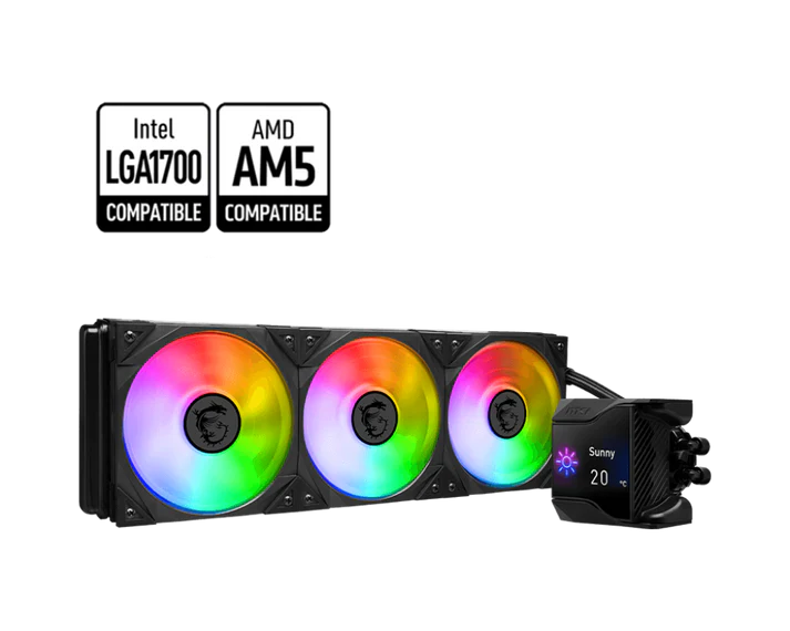 MSI MPG CORELIQUID D360 AIO Liquid Cooler MSI MPG CORELIQUID D360 AIO Liquid Cooler